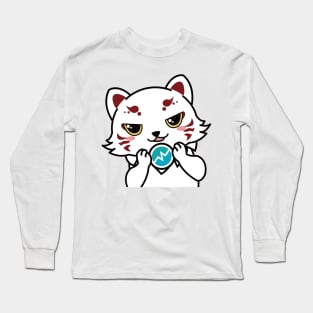 CoinJinja White Fox - Anime Style Character Long Sleeve T-Shirt